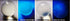 DSJUGGLING Clear UV Acrylic Juggling Ball - 76mm (Approx. 3 inch), Glowing Blue Under UV Space