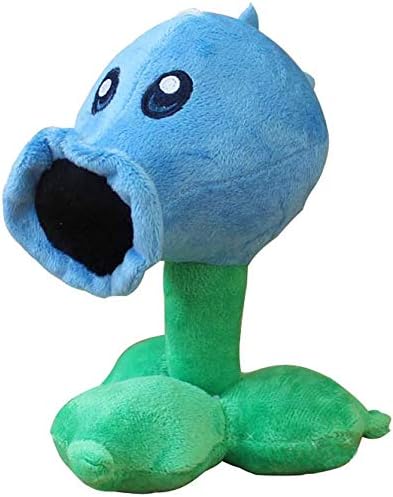 Plants Plush vs Blue Ice Peashooter Plush Figure Toys for Halloween Zombies Decor, Christmas Gift