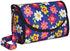 Pink Flower Twin Doll Stroller with Adjustable Handle & Diaper Bag