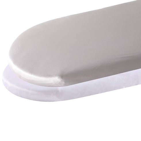 Pro Goleem Satin Bassinet Sheet - 2 Pack, Soft Silk Feeling Sheet for Cradle or Bassinet Pad, White and Gray