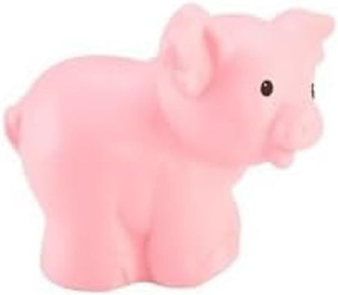 Mattel Replacement Pink Pig Figure for Fisher-Price Little People Playset - Works with Farm Playset and Other Sets