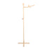 Hamwesh 56 Inch, Floor Standing Crib Mobile Arm, Wooden Baby Crib Mobile Holder, for DIY, with Stable Support