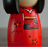 Usaburo Sosaku Kokeshi Doll - Osanago Red Color, Small Size, Made in Japan