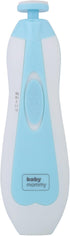 Trimmer, Set Trimming Baby Nail Electric Baby Nail Clipper Safety Baby Nail File Kit Toes and Fingernails Tool with LED