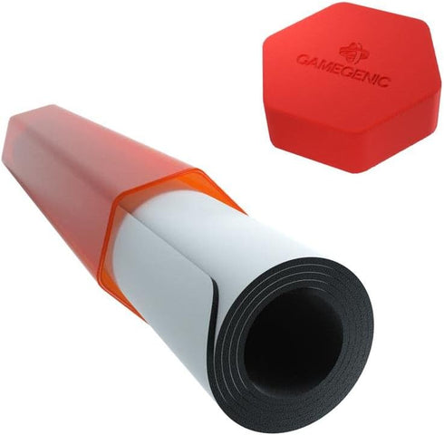 Red Playmat Tube - Secure Storage Solution