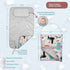 Hamur Home Portable Changing Pad Waterproof, Washable & Easy Wipe Clean, Foldable Travel Baby Changing Mat for Diaper