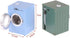 1:12 Mini Washing Machine Model - Real Rotating Drum Design, Dollhouse Miniature Washing Machine Furniture Appliance