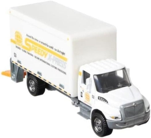 Matchbox Working Rigs International MV Box Truck 1/16 (White)