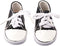 MBD Canvas Sneakers Doll Shoes Fits 18 Inch Dolls and Kennedy and Friends Dolls- 18 Inch Doll Shoes (Black)