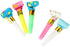 30Pcs Party Blower, Multicolor Musical Blowouts Whistles for Funny Party Noisemakers and Supplies