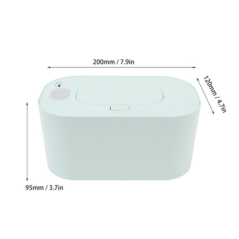 NOENNULL Baby Wipe Warmer USB Powered Smart Temperature Control Wet Wipes Heater Dispenser for Home and Car Use