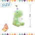 HENXING 10in Dinosaur Plush Toys, Cute Stuffed Animal Toy, Soft Dinosaurs Plush Doll Gifts for Boys Girls Adults