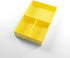 Token Silo Card Add On - 3-Piece Set of Game Trays, Holds Game Cards, Tokens, Dials and Dice, Organize LCG, TCG and Board Game Accessories, Modular Design, Yellow Color, Made by Gamegenic by Gamegenic