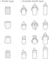 Opaeroo 5V/2A Tavel,Outdoor-1-A Portable Bottle Warmer USB Powered Bottle Thermostat Milk Heater Thermal Bottle Pouch