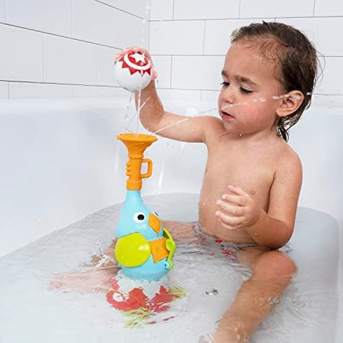 Set 3 18 Yookidoo Baby Bath Elephant Sprayer Toy -EleFountain Sprinkler Water Show - Features Spouts w/ Different Spray