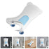 Totority Baby Wash Basin Ergonomic PP Material Newborn Toddler Portable Foldable Potty for Comfortable Bathing & Face