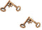 Sujosa 2 Pair Sets of Metal Brain Teaser Puzzle Keys, Assembly & Disentanglement
