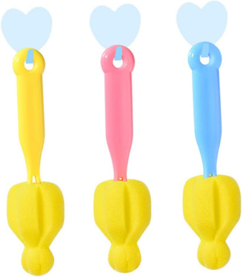 Pacifier and Bottle Brush Cleaning Supplies Set, Milk Bottle Cleaning Brush, Tumbler Cup Brush