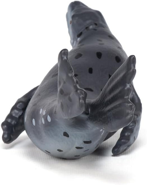 Papo Leopard Seal Figurine, Realistic Marine Life Collection, Hand Painted, Durable Educational Gift for Ages 3+