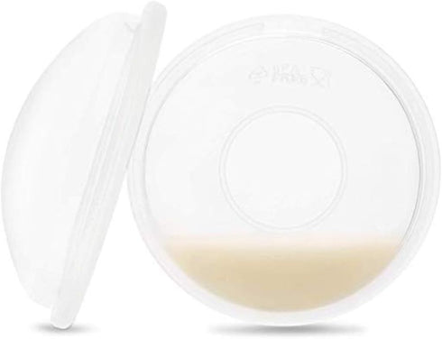 (2 Pack) Breast Shells, Milk Saver, Nursing Cups, Nursing Moms to Ease Nipple Pain, BPA-Free and Reusable, Collect