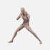 1:12 Scale Male Figure Body, 6in Flexible Drawman Action Figure Doll, Miniature Figure Collection