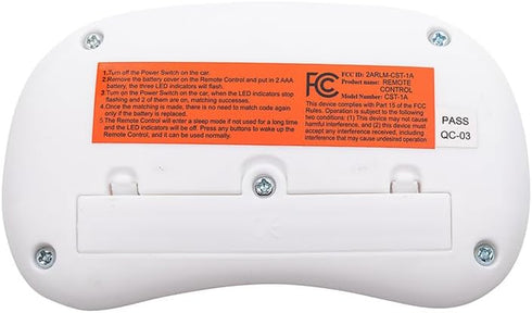 weelye CSR-12T 2.4G Bluetooth Remote Control for Kids Powered Wheels, Electric Ride On Toy Car Replacement Parts