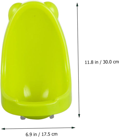 Hanging Urinal for Boys with Cartoon Design Lightweight and Easy to Clean Potty Trainer Space-saving Wall-mounted Pee