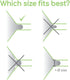 Ardo Breast Shell/Flange Inserts 36mm (Set of 2) for Breastfeeding, BPA Free Breast Pump Flanges