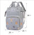 Generic backpack, mommy, Fashionable multi-functional baby bottle, diaper, casual daily life (blue)