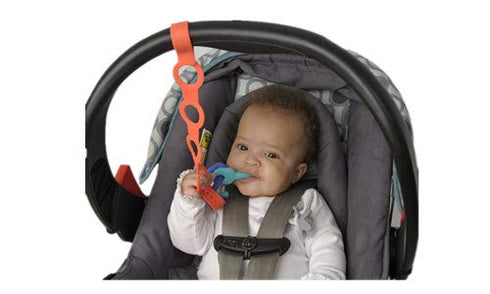 4PK Toy Safety Straps - Stretchable Silicone Pacifier Clips for Baby Toddler Bottle Harness