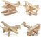 Puzzled Wooden Airplane Model Kits - Water Plane, Spirit of St. Louis,