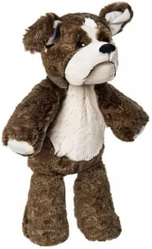 13-Inches, Mary Meyer Stuffed Animal Marshmallow Zoo Plush Soft Toy, Bradley Bulldog