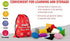 Texture Sensory Bean Bags, Set of 13 Toddler Sensory Toys for Babies, Shape Sensory Play with Storage Bag