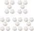10Pcs White Rattle Balls Inserts for Rattle Box Repair, Noise Maker Insert for Dolls and Plush Rings