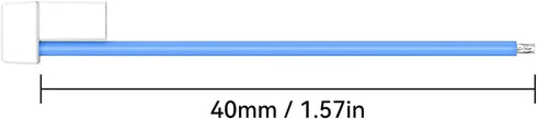 BETAFPV 6pcs BT2.0 U Cable Pigtail with 40mm 22AWG Male Connector, Ultra Light 180° U-Shaped Cable for 1S FPV Drones