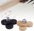 32Pcs Two-Tone Game Chess Piece, Roundness Draughts and Checkers and Backgammon Chess Piece for Board Game Learning Camping Design Arcade and Table Games