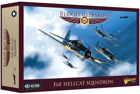 Warlord Blood Red Skies F6F Hellcat Squadron - 1:200 WWII Mass Air Combat Table Top War Game