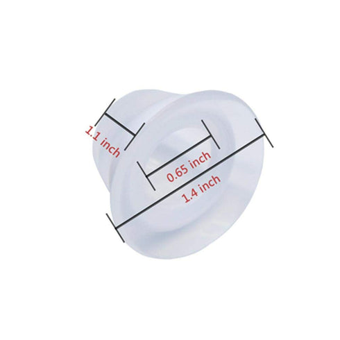 2Pair Nipplesuckers Nipple Corrector for Flat Inverted Nipples, Silicone with Clear Case