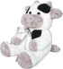 uoozii Warmable Cow Stuffed Animal - 12" Microwavable Unscented Weighted Plush, Coolable & Heatable Gift