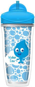 Playtex Baby Sipsters Stage 3 - Spill-Proof, Leak-Proof, Insulated Toddler Straw Sippy Cups, 9 Oz, 2 Count