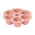 3 oz BEABA Multiportions Premium Quality Silicone Baby Food Freezer Tray with Clip On Lid, Baby Food Storage Container
