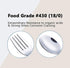 ANNOVA Children's Flatware Set: 12 Pieces Stainless Steel Silverware for Kids, Engraved Dinosaurs