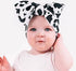 KIDOCHEESE Oversized Baby Hair Accessories: Large Bows, Elastic Hairbands, Nylon Headbands for Newborns, Infants, Kids
