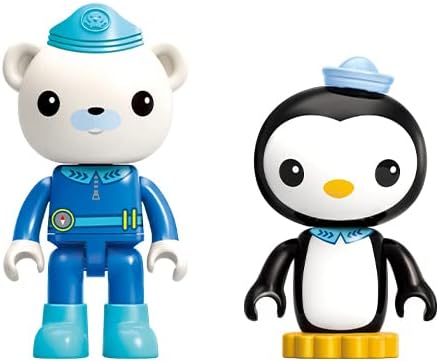 Building Block Octonauts Ocean Adventure Set for Age 6+, 429pcs Rescue Ship GUP-E Guppy GUP-D