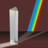 Amlong Crystal 2.5 inch Optical Glass Triangular Prism for Teaching Light Spectrum Physics and Photography