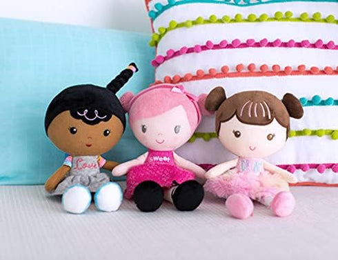 11 inch Baby Starters Plush Snuggle Buddy Baby Doll, Ellie