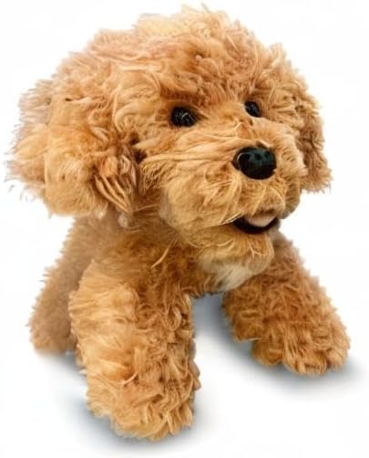13 Inches, Super Soft Plush Dog Toy, Labrador Puppy, Cream Color, Great for Kids and Adults, Cuddly Companion