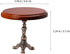 LUOZZY 1:12 Miniature Wooden Round Table Model for Dollhouse Accesories Miniature Side Table Dollhouse Furniture