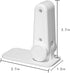 Child Proof Door Handle Lock Baby Proof Door Knob Safety Lock Adhesive Childproof Door Lever Lock Safety Door Locks for Kids Toddlers Cats Dogs No Tools Need or Drill, 2.7 inch, White
