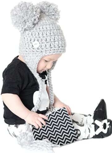 Baby Paper Original Crinkle Sensory Toy, Black and White Zig Zag Crinkle Paper for Babies